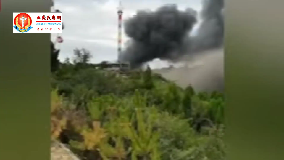 山西太原一景區建築物發生火災.png 山西太原一景區建築物發生火災.png