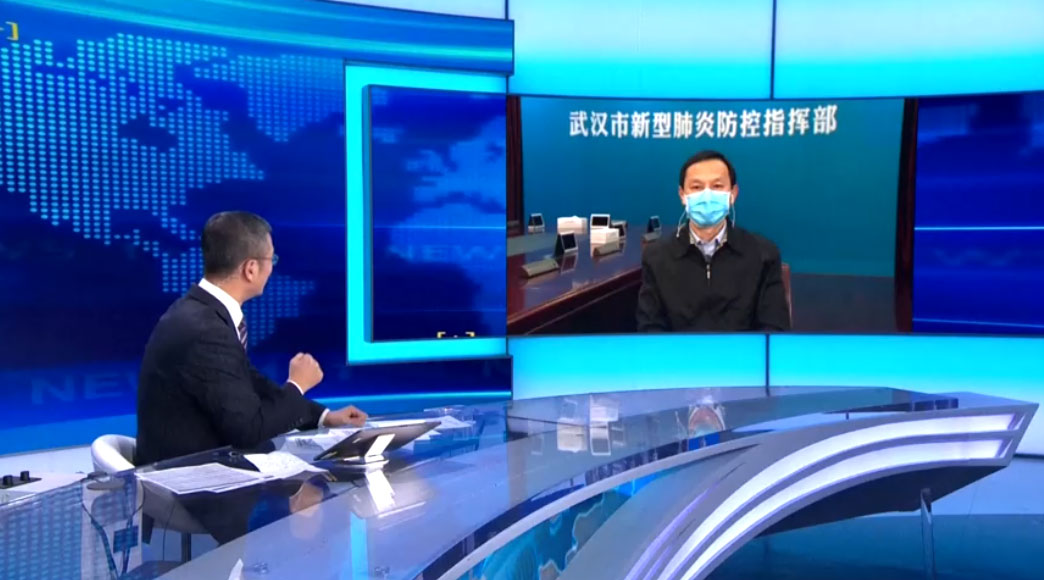 2020年1月31日晚,央视《新闻1+1》节目中,白岩松连线原湖北省省委副书记、武汉市市委书记马国强。.jpg 2020年1月31日晚,央视《新闻1+1》节目中,白岩松连线原湖北省省委副书记、武汉市市委书记马国强。.jpg