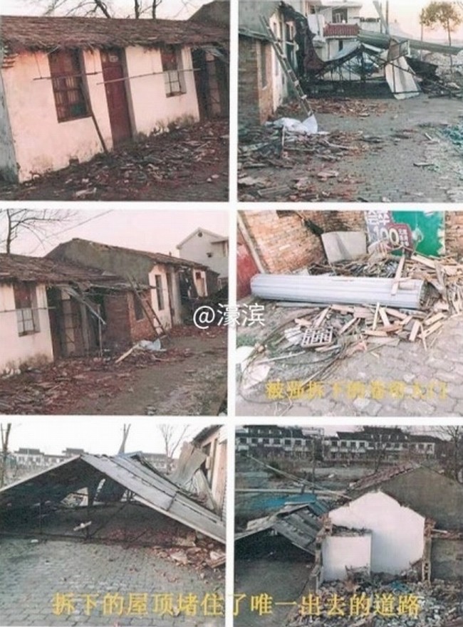 江苏省南通市72岁的退伍军人钱德胜遭强迫逼迁。.jpg 江苏省南通市72岁的退伍军人钱德胜遭强迫逼迁。.jpg