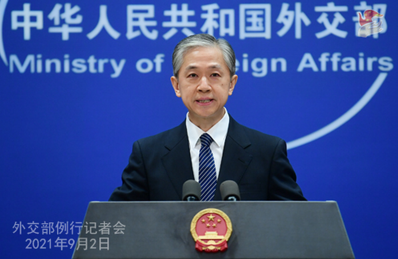 9月2日,外交部新闻发言人汪文斌在记者招待会上.png 9月2日,外交部新闻发言人汪文斌在记者招待会上.png