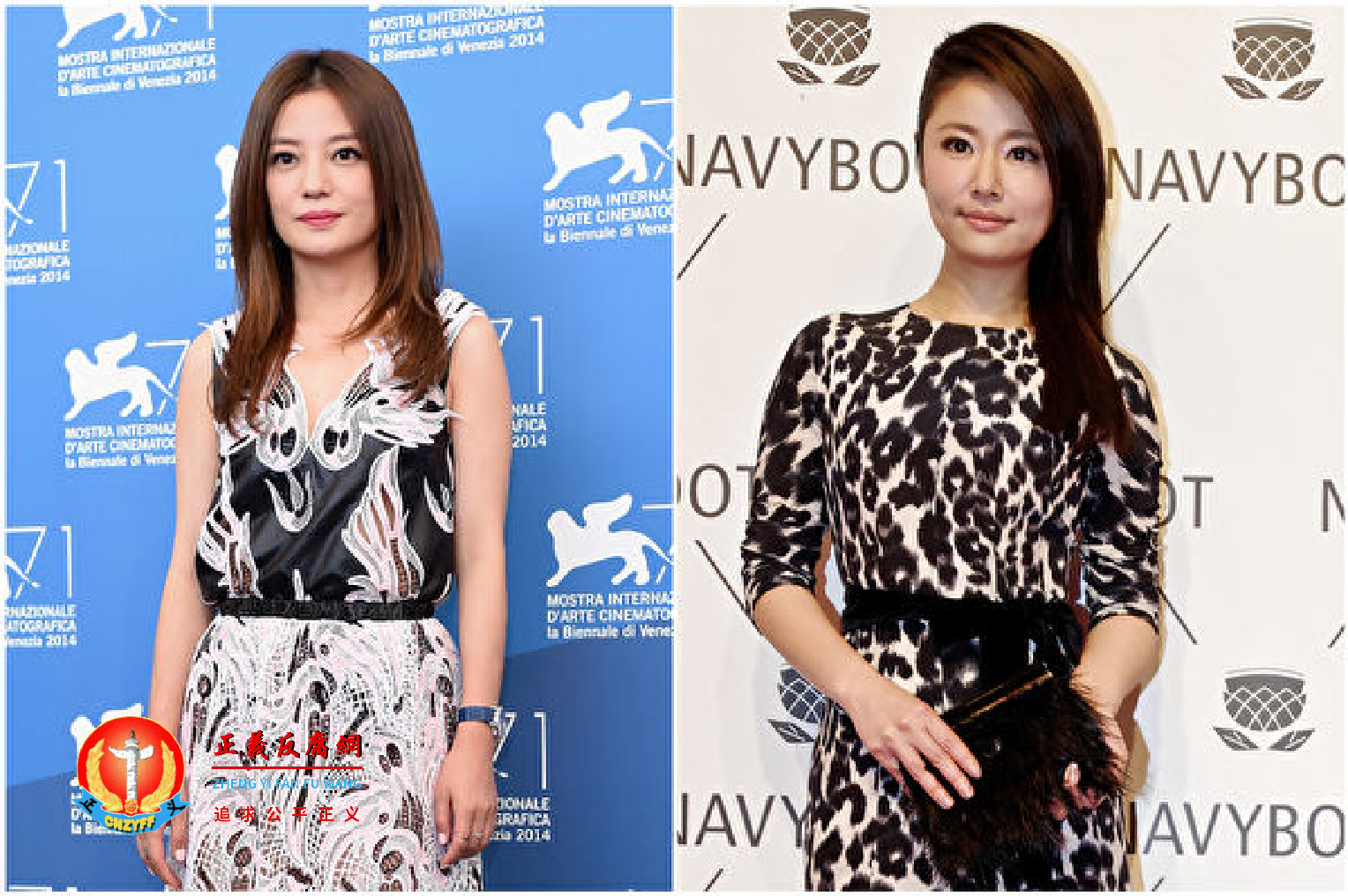 赵薇(左)与林心如资料照。.png 赵薇(左)与林心如资料照。.png