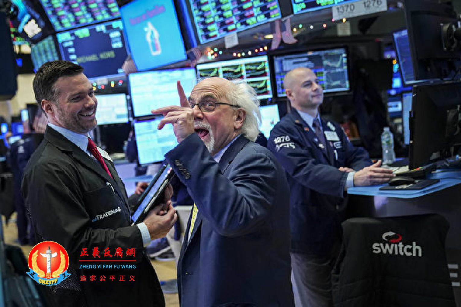 图为美国纽约股票交易所资料照。.png 图为美国纽约股票交易所资料照。.png