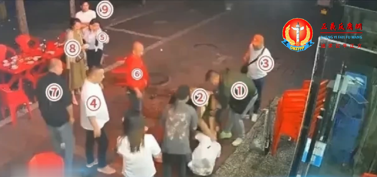 唐山烧烤店打人现场九名涉案人员.png 唐山烧烤店打人现场九名涉案人员.png